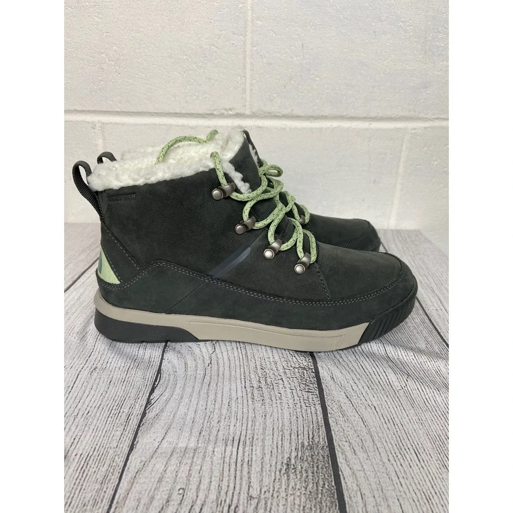 The North Face Sierra Mid Lace WP‎ Boots Waterproof Winter Asphalt Grey 8.5